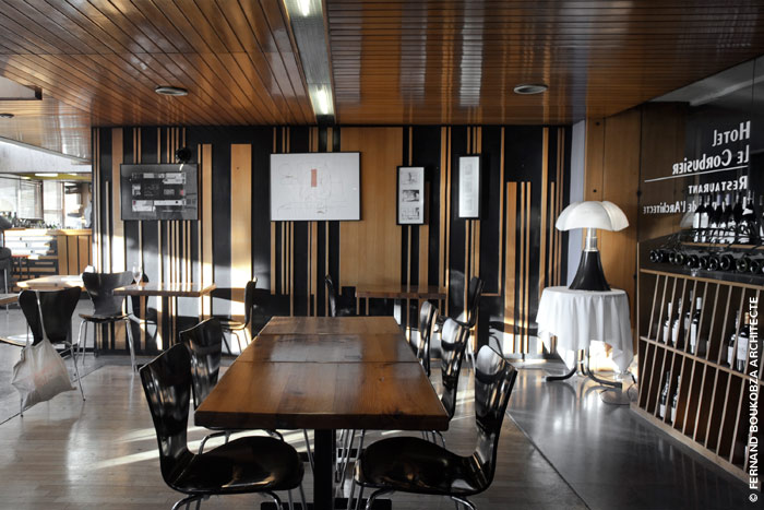 amenagement restaurant le corbusier marseille